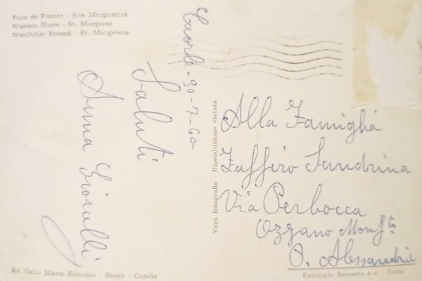 Cartolina - Caorle - Spiaggia di Ponente - S. Margherita …