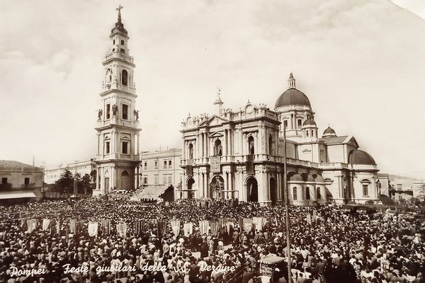 Cartolina - Pompei - Feste giubilari della SS. Vergine - …
