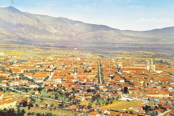 Cartolina - Avezzano - Panorama - Conca del Fucino - …