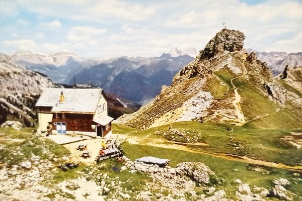 Cartolina - Dolomiti del Catinaccio (Trentino) - Rifugio Roda di …