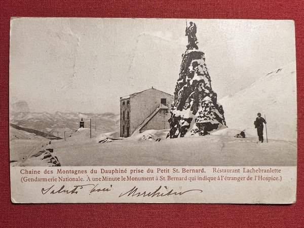 Cartolina - Chaine des Montagnes du Dauphine prise du petit …