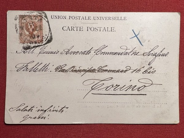 Cartolina - Le Sommet du Mont-Blanc (Observatoire) - 1902