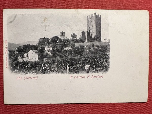 Cartolina - Stia ( Dintorni ) - Il Castello di …