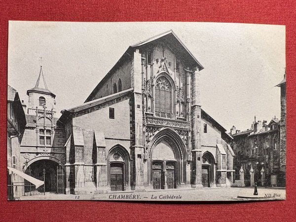 Cartolina - Francia - Chambery - La Cathedrale - 1910 …