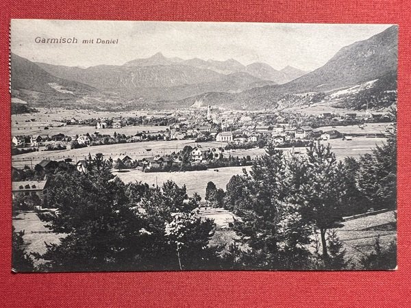 Cartolina - Germania - Garmisch mit Daniel - 1920