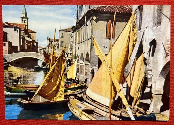 Cartolina - Luci e Colori d'Italia - Chioggia - 1969 | Immagine Gallery 1