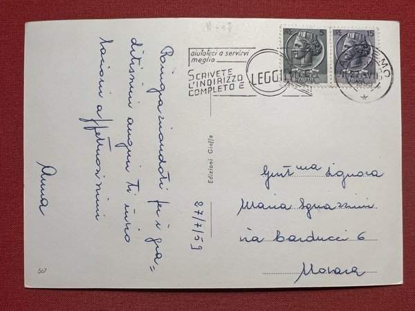 Cartolina - Riviera dei Fiori - Sanremo - Passeggiata Imperatrice … | Immagine Gallery 2