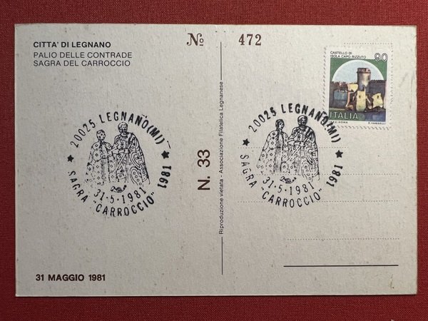 Cartolina - Città di Legnano - Palio delle Contrade - …