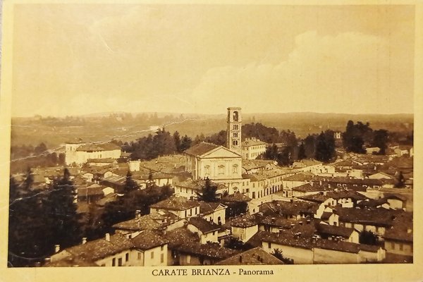 Cartolina - Carate Brianza - Panorama - 1953 | Immagine principale