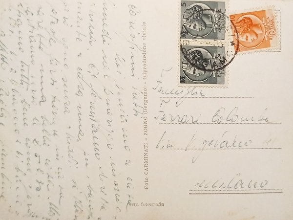 Cartolina - Tramonto sul Lago Casiere ( Bergamo ) - … | Immagine Gallery 2