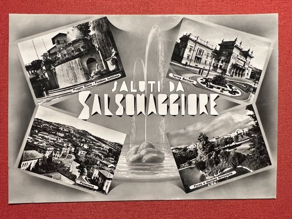 Cartolina - Saluti da Salsomaggiore ( Parma ) - Vedute …