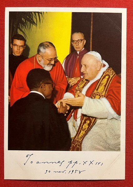 Cartolina Commemorativa - Papa Giovanni XXIII - 1958