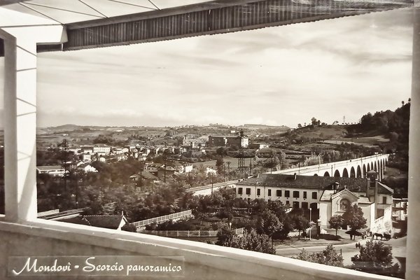 Cartolina - Mondovi - Scorcio Panoramico - 1957