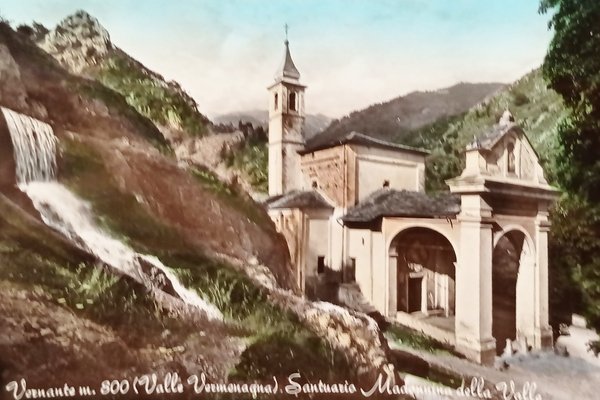 Cartolina - Valle Vermenagna - Vernante - Santuario Madonnina dalla …