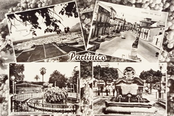 Cartolina - Saluti da Partinico ( Palermo ) - Vedute …