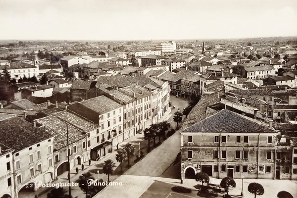 Cartolina - Portogruaro (Venezia) - Panorama - 1953
