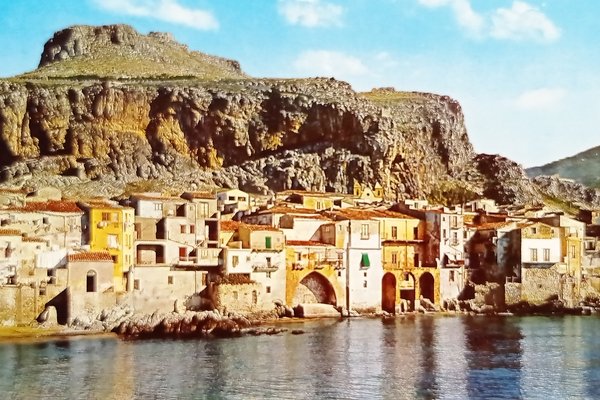 Cartolina - Cefalù ( Palermo ) - La Marina e …