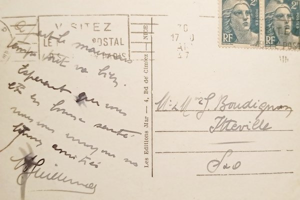 Cartolina - Grimaldi - Ventimiglia - Ponte San Luigi - …