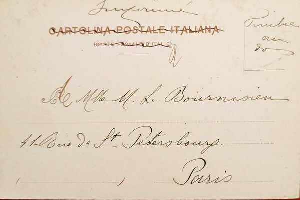 Cartolina - Padova - Osservatorio - 1900