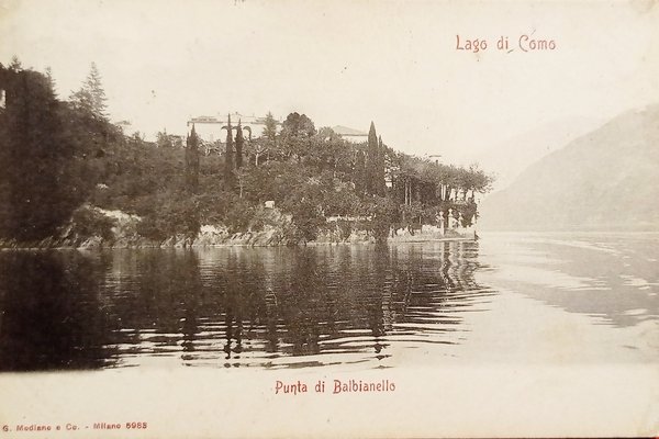 Cartolina - Lago di Como - Punta di Balbianello - …