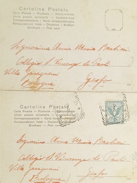 Cartolina - Courmayeur - Veduta Generale altezza e Catena del …