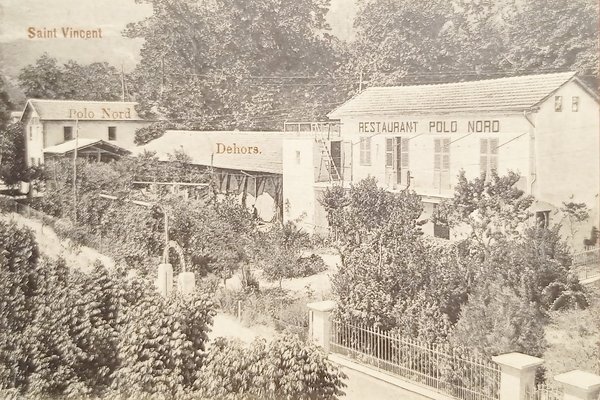Cartolina - Saint Vincent - Restaurant Polo Nord - 1900 …