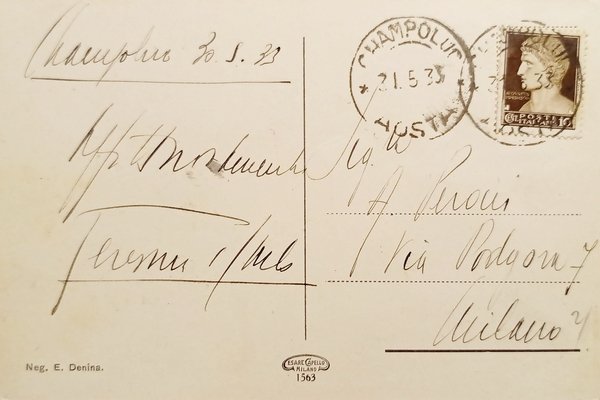 Cartolina - Champoluc - Breithorn Hotel e le sue Dependence …