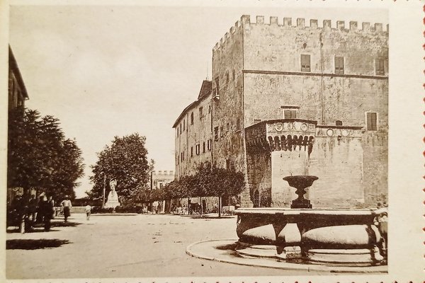 Cartolina - Pitigliano ( Grosseto ) - Piazza Vittorio Emanuele …