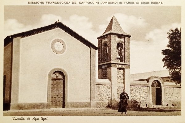 Cartolina Africa Orientale Italiana - Chiesetta di Agri-Ugri - 1935 …