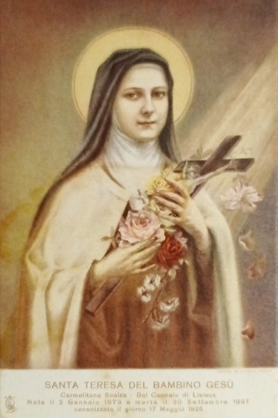 Cartolina - Santa Teresa del Bambino Gesù - 1920 ca.