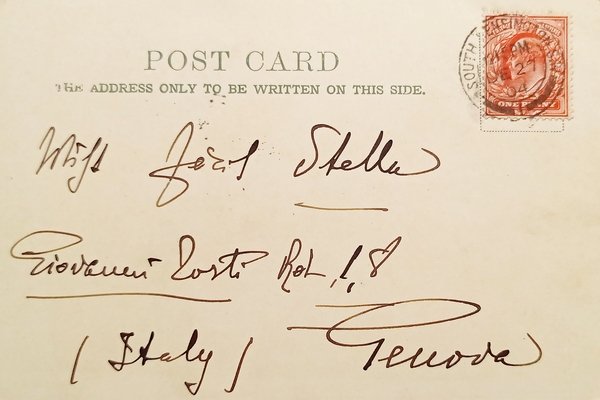 Cartolina - Kensington Gardens - London - 1904