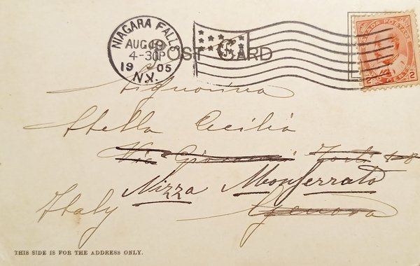 Cartolina - Horseshoe Falls From Goat Island - Niagara Falls …