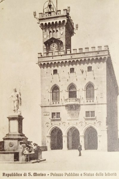 Cartolina - Repubblica di S. Marino - Palazzo Pubblico e …