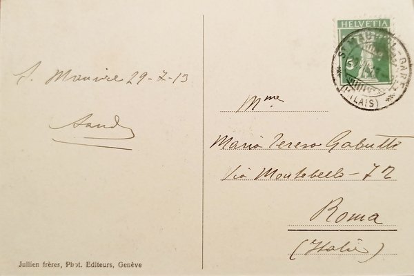 Cartolina - Svizzera - Pont de Saint-Maurice ( Valais ) …