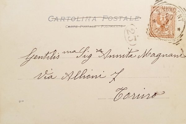 Cartolina - Un Saluto da Saint Vincent - 1903