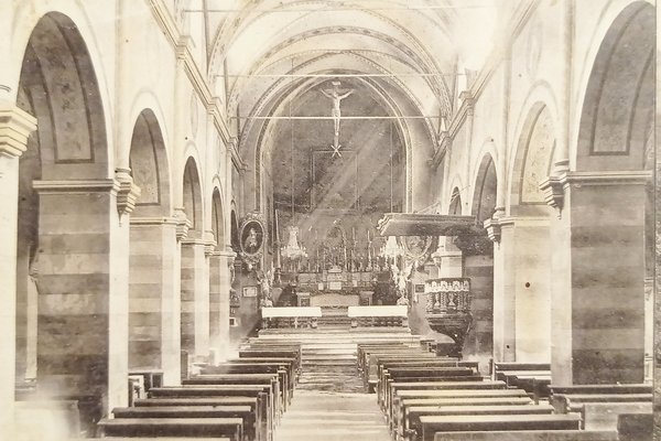 Cartolina - Saint Vincent ( Valle d'Aosta ) - Interno …