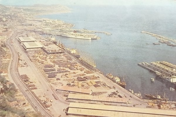 Cartolina - Vista Aerea del Puerto de la Guaira - …