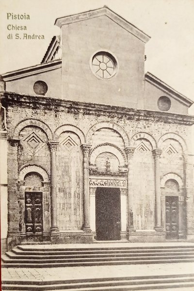 Cartolina - Pistoia - Chiesa di S. Andrea - 1920 …