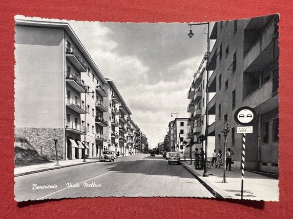 Cartolina - Benevento - Viale Mellusi 1950 ca.