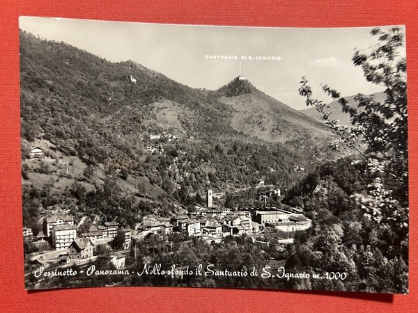 Cartolina - Pessinetto ( Torino ) - Nello sfondo il …