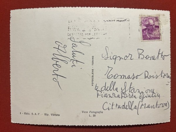 Cartolina - Novara - Giardini Pubblici e Fontana Luminosa - …