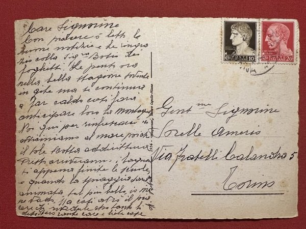 Cartolina - Alassio ( Savona ) - Giardini Municipali - …