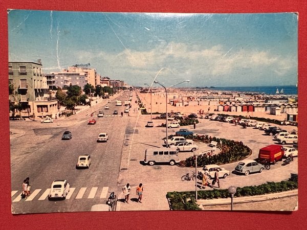Cartolina - Riviera di Rimini - Rimini - Piazza Tripoli …