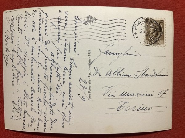 Cartolina - Piacenza - Piazza del Duomo - Palazzo Vescovile …