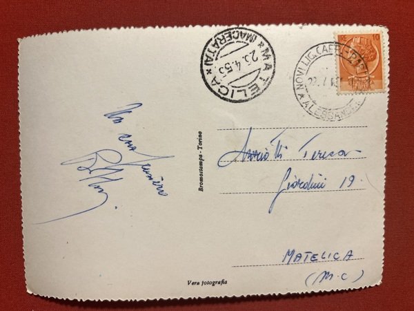 Cartolina - Novi Ligure ( Alessandria ) - Via Girardengo …