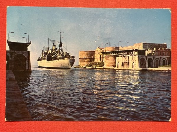 Cartolina - Taranto - Canale Navigabile - 1976