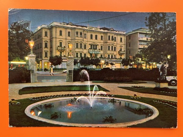 Cartolina - Abano Terme ( Padova ) - Grand Hotel …