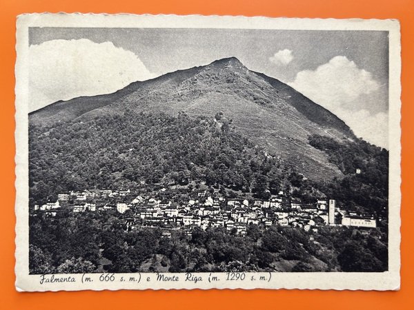 Cartolina - Falmenta e Monte Riga ( Verbano-Cusio-Ossola ) - …