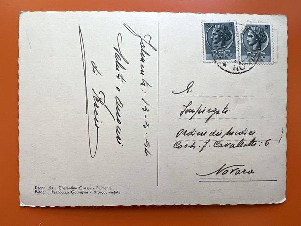 Cartolina - Falmenta e Monte Riga ( Verbano-Cusio-Ossola ) - …