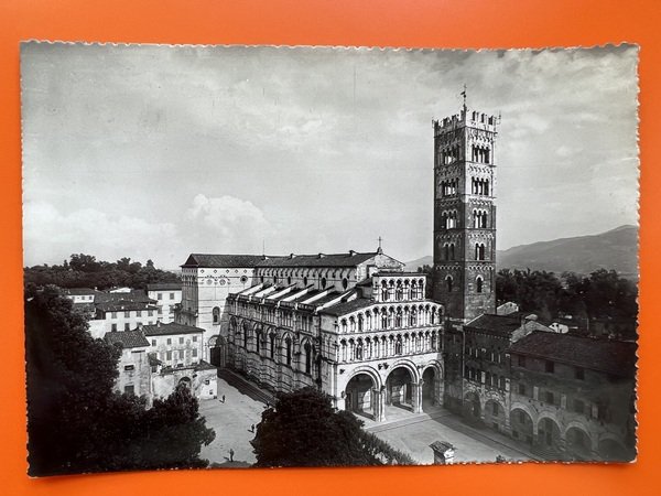 Cartolina - Lucca - Cattedrale di S. Martino - 1954